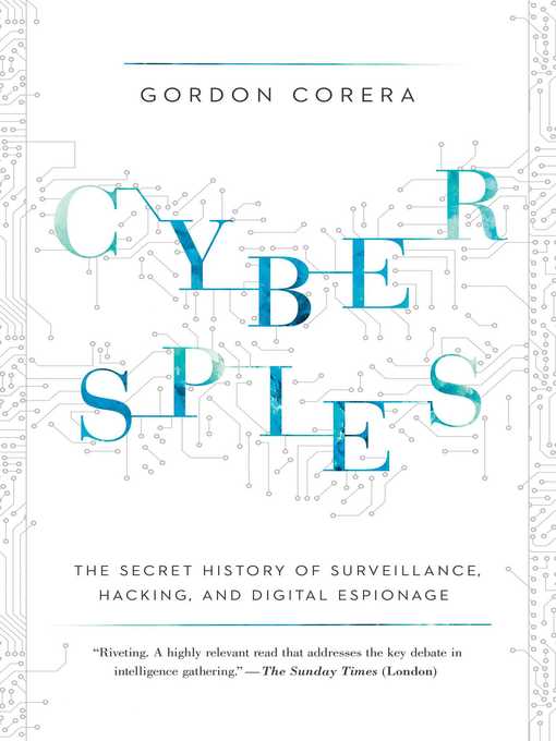 Title details for Cyberspies by Gordon Corera - Wait list